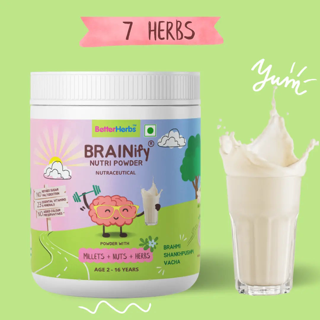 Better Herbs - BRAINify Nutrition Powder Vanilla 350gm