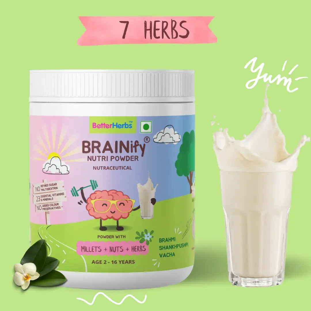 Better Herbs - BRAINify Nutrition Powder Vanilla 700gm