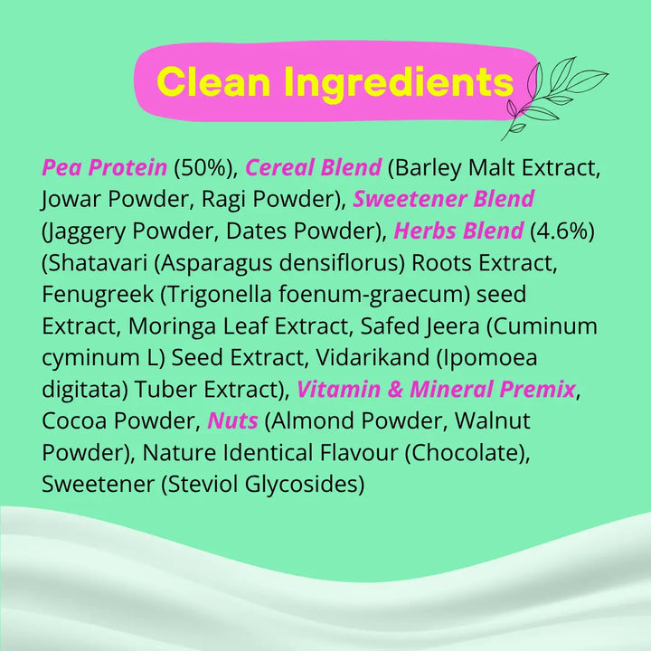 Better Herbs Lactify Lactation Protein Powder Chocolate 325 gm Clean Ingredients