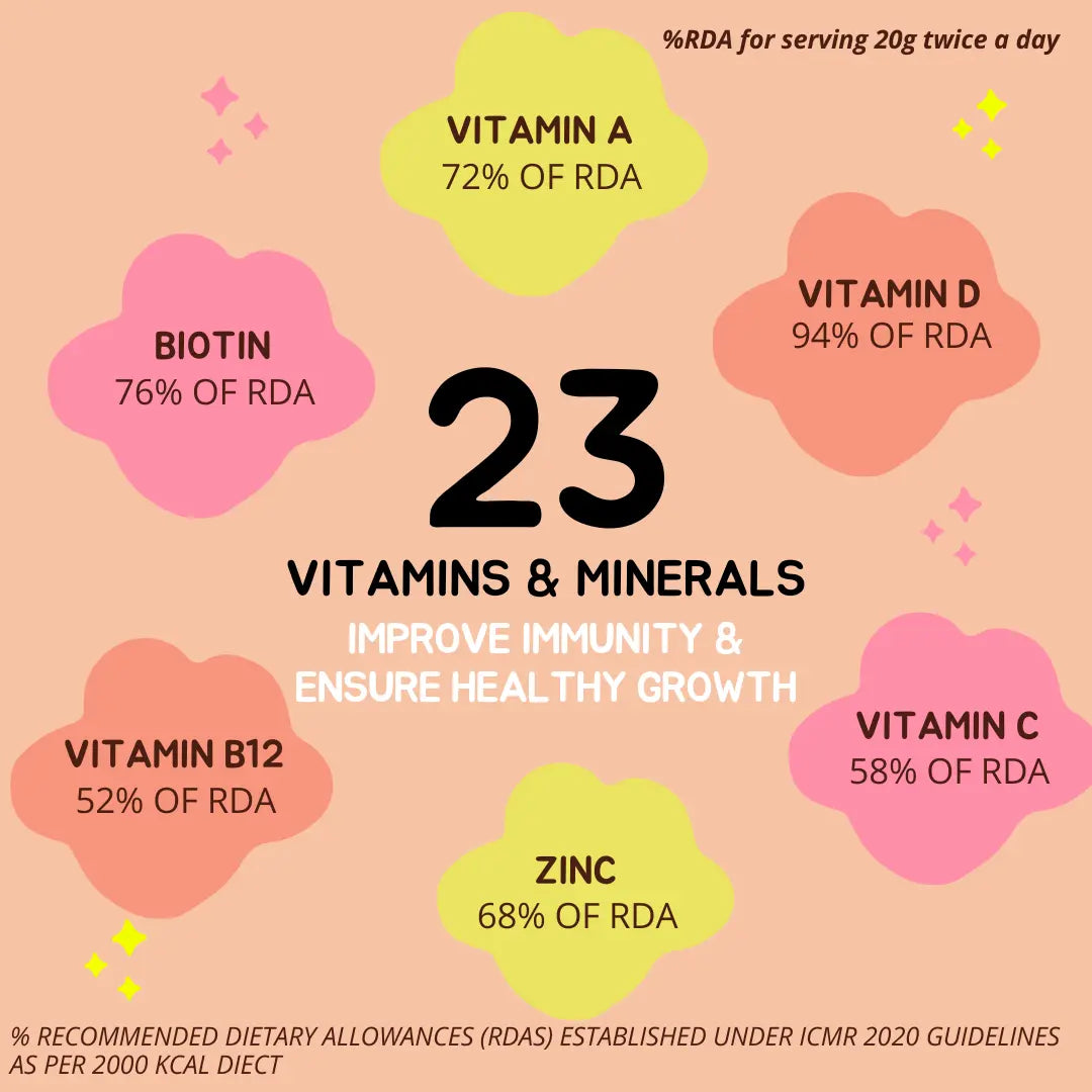 Better Herbs - Nourishify Nutrition Powder Vanilla 700gm - 23essential vitamins and minerals