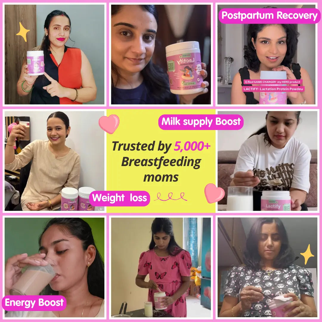 Better Herbs - Lactify Lactation Protein Powder vanilla 650gm - Trusted by 5000 breastfeeding moms