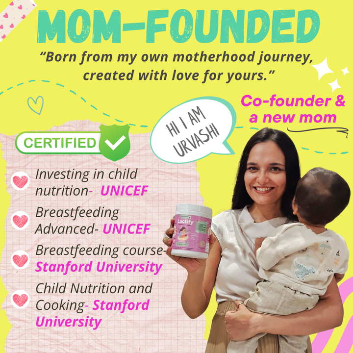 Lactify Lactation Protein Powder for New Moms | Better Milk Production + Weight Management + Postpartum Recovery | No Refined Sugar