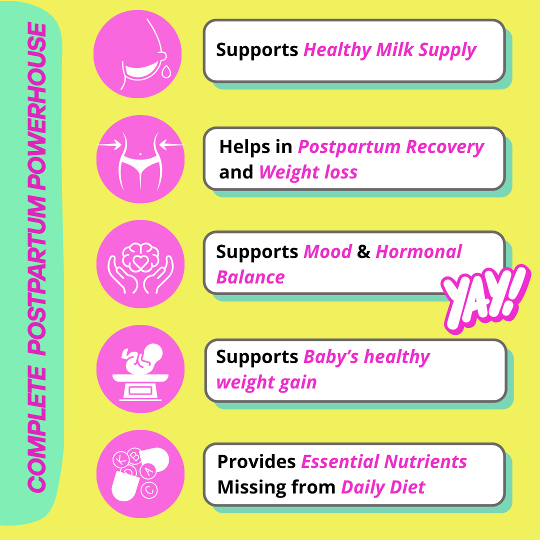 Lactify Lactation Protein Powder for New Moms | Better Milk Production + Weight Management + Postpartum Recovery | No Refined Sugar