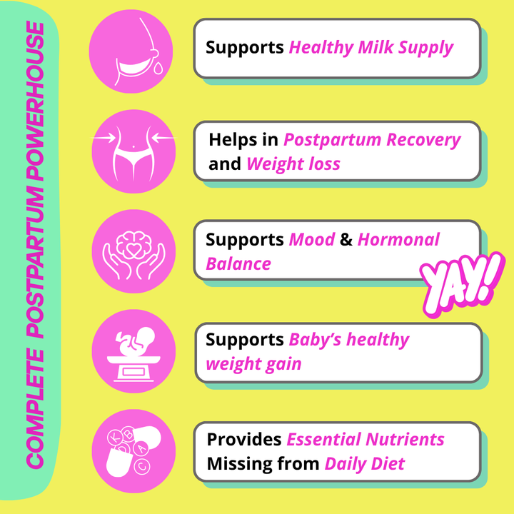 Lactify Lactation Protein Powder for New Moms | Better Milk Production + Weight Management + Postpartum Recovery | No Refined Sugar