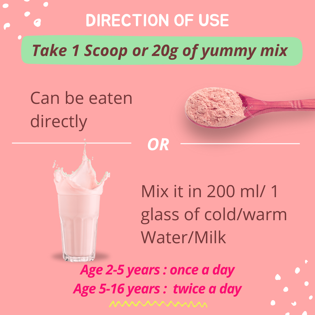 BRAINIFY Nutrition Powder for Children & Teens | 7 Brain Boosting Ayurvedic Herbs + Millets + Nuts | No Refined Sugar | Yummy Flavour