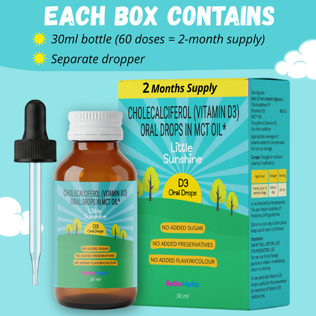 Little Sunshine Vitamin-D Drops For Infants
