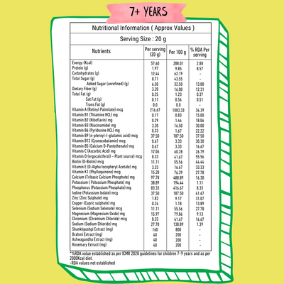 NOURISHify Nutrition Powder for Children Age 2-16 Years |  Millets+Nuts+Ayurvedic Herbs | No Refined Sugar