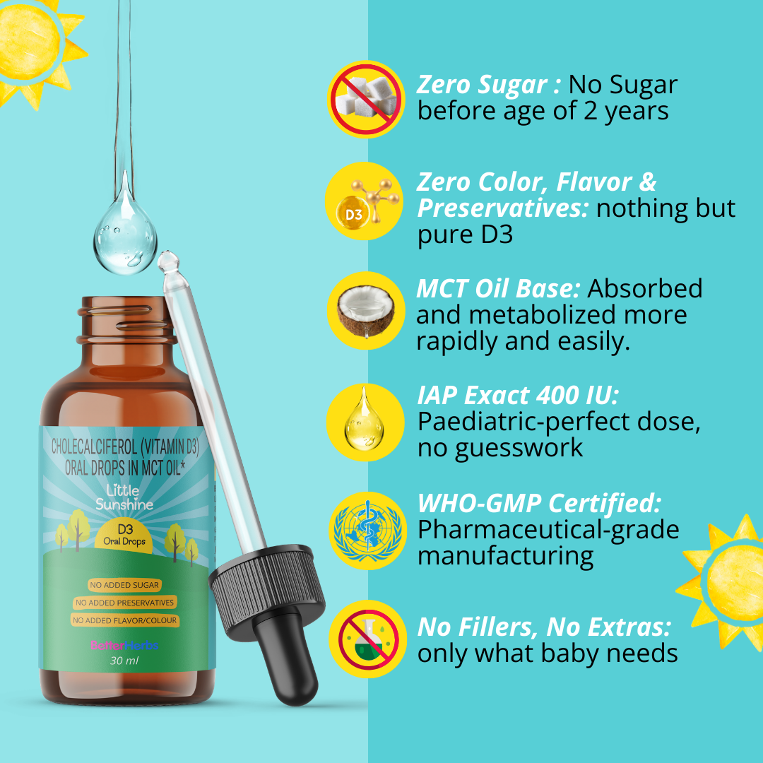 Little Sunshine Vitamin-D Drops For Infants