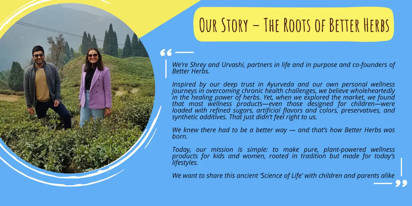 Better Herbs - Vission and Mission by Founder and Co-founder