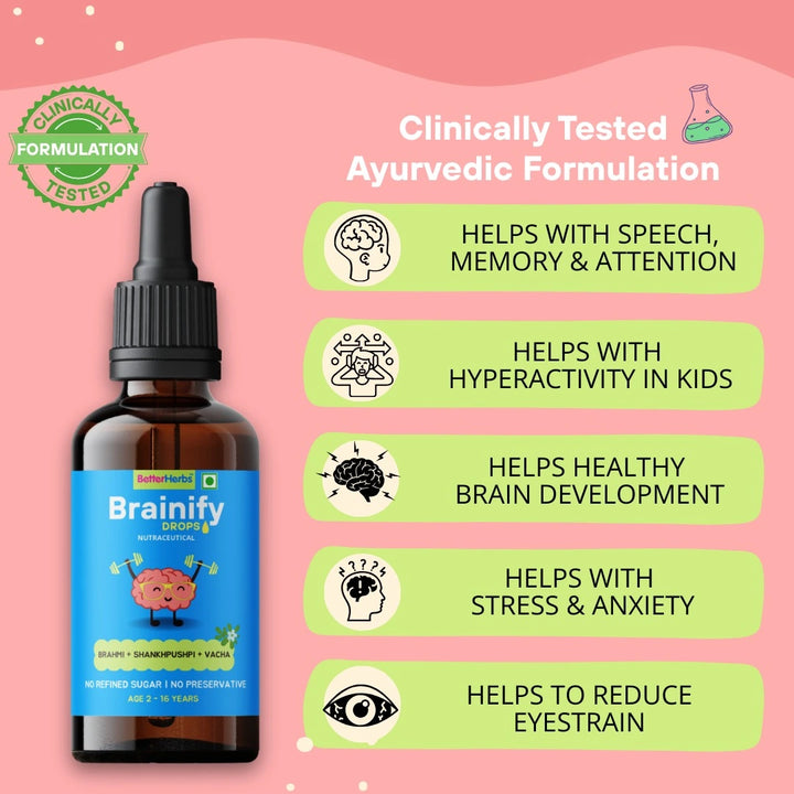 Brainify Drops - Clinically Tested Formulation