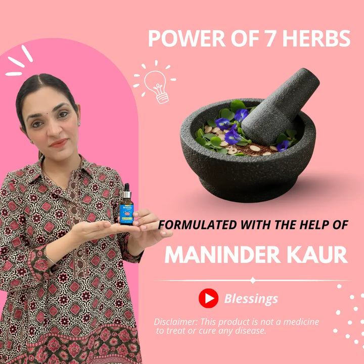 Brianify Drops - Power of 7 Herbs - Formulated with the help of Maninder Kaur