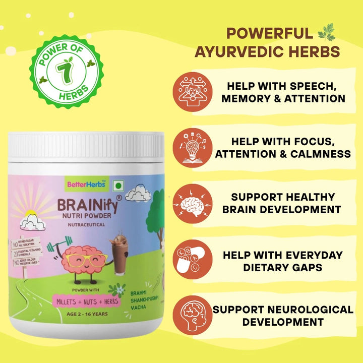 Brainify Powder - Powerful Ayurvedic Herbs