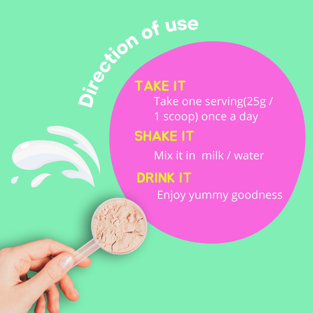 Lactify Lactation Protein Powder for New Moms | Better Milk Production + Weight Management + Postpartum Recovery | No Refined Sugar - 325g