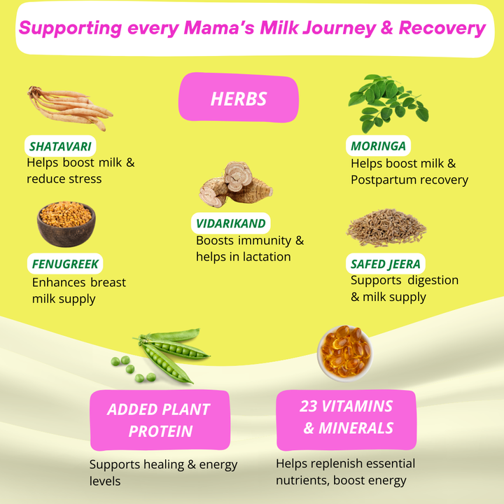 Lactify Lactation Protein Powder for New Moms | Better Milk Production + Weight Management + Postpartum Recovery | No Refined Sugar